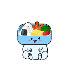 笑う小ちゃな お弁当