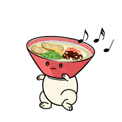 踊る小ちゃな豚骨ラーメン