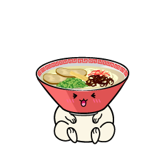笑う小ちゃな豚骨ラーメン