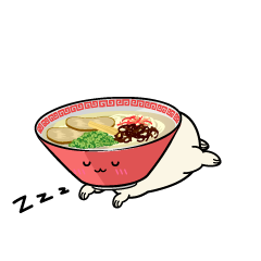 眠る小ちゃな豚骨ラーメン