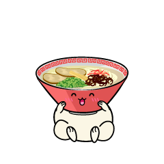 笑顔の小ちゃな豚骨ラーメン