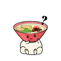 考える小ちゃな豚骨ラーメン