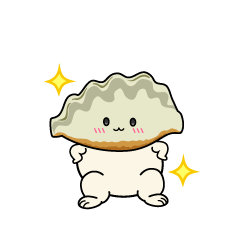 自信満々な小ちゃな焼き餃子