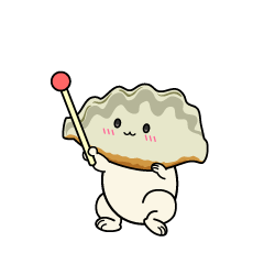 説明する小ちゃな焼き餃子