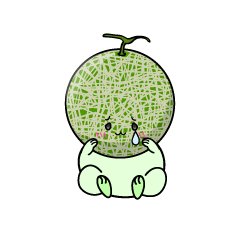 悲しい小ちゃなマスクメロン