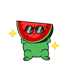 かっこいい小ちゃなカットスイカ