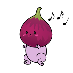 踊る小ちゃなイチジク