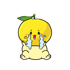 大泣きする小ちゃなはっさく