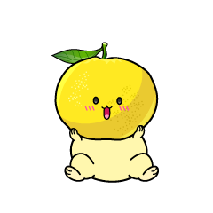 驚く小ちゃなはっさく