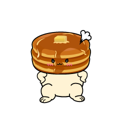 怒る小ちゃなパンケーキ