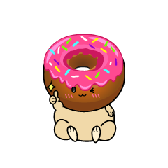 いいねする小ちゃないちごチョコドーナツ