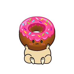 小ちゃないちごチョコドーナツ