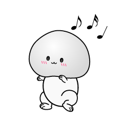 踊る小ちゃな大福餅