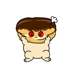 熱意のある小ちゃなチョコレートエクレア