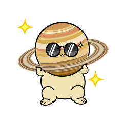 かっこいい小ちゃな土星