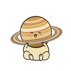 笑顔の小ちゃな土星