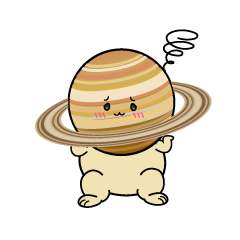 困る小ちゃな土星