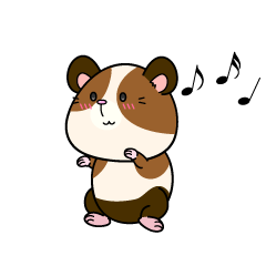 踊る小ちゃなモルモット