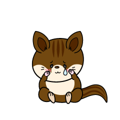 悲しい小ちゃなリス