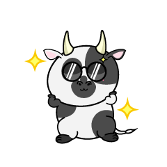 かっこいい小ちゃな牛