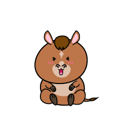 笑う小ちゃな馬