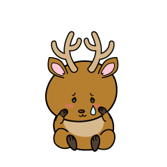 悲しい小ちゃな鹿