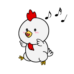 踊る小ちゃなニワトリ