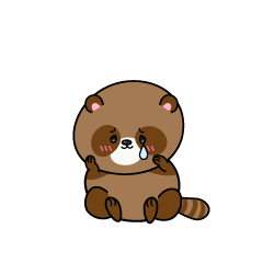 悲しい小ちゃなタヌキ