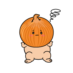 困る小ちゃなタマネギ