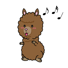 踊る小ちゃなリャマ