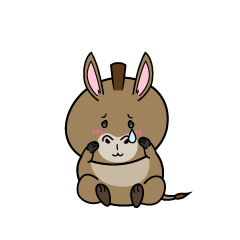 悲しい小ちゃなロバ