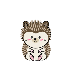 小ちゃなハリネズミ