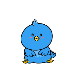 小ちゃな青い鳥