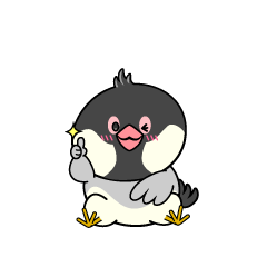 いいねする小ちゃな文鳥