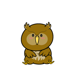 小ちゃなフクロウ