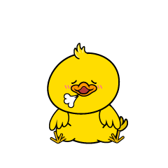 リラックスする小ちゃなアヒル