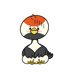 絶望する小ちゃな鶴