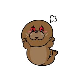 熱意のある小ちゃなアザラシ