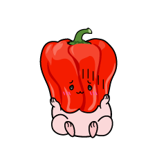 絶望する小ちゃなパプリカ