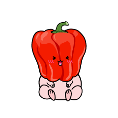 笑う小ちゃなパプリカ