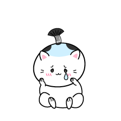 悲しい小ちゃな侍のお殿様の猫