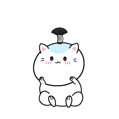 小ちゃな侍のお殿様の猫