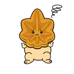 困る小ちゃなもみじ饅頭