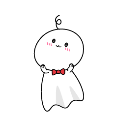 じっと見る小ちゃなてるてる坊主