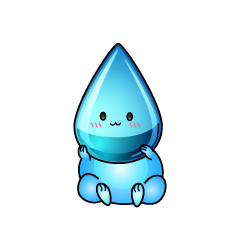 小ちゃな水滴（しずく）