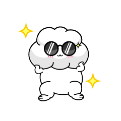 かっこいい小ちゃな雲