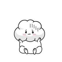 絶望する小ちゃな雲