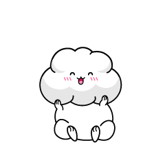 笑顔の小ちゃな雲