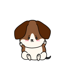 絶望する小ちゃなビーグル犬