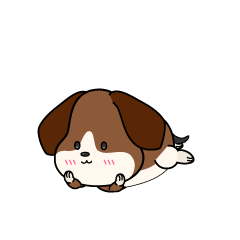 じっと見る小ちゃなビーグル犬